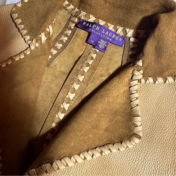 Ralph Lauren Collection ~ Spring 2011 Runway Deer Suede Leather Western Jacket - Picture 3 of 17